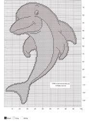 Dolphin Pattern Plastic Canvas Patterns Plastic Canvas Crafts Canvas Patterns
