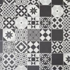 Dalle Pvc Clipsable Noir Et Blanc Gatsby Artens Moods Leroy Merlin Dalle Pvc Clipsable Dalle Pvc Carreaux De Ciment Salle De Bain