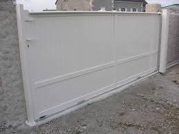 Portail Pvc Coulissant D Occasion