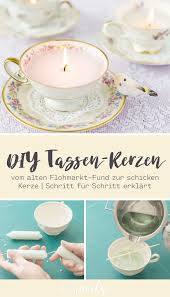 Tee Tassen Lichter In 2020 Tassen Dekorieren Diy Ideen Basteln Geschenke Selber Machen