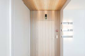 Projets Tasseau Bois Idees Lambris Deco Mur Salon