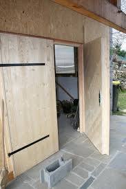 Porte Atelier Garage Bois Maison Bioclimatique Bois Garage Bois Porte Garage Bois Garage