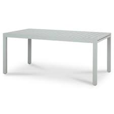 Table De Jardin En Aluminium Baldi Grise 178 271 X 100 Cm Table De Jardin Deco Fait Maison Table