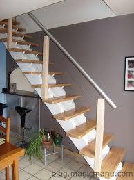 Blog De Magicmanu Amenagement De Notre Maison Comment Fabriquer Une Rampe D Escalier Moderne Rampe D Escalier Moderne Rampe Escalier Escalier Contemporain