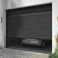 Porte De Garage Sectionnelle Motorisee Turia Anthracite Porte De Garage Castorama Ventes Pas Cher Com Porte De Garage Sectionnelle Porte Garage Garage