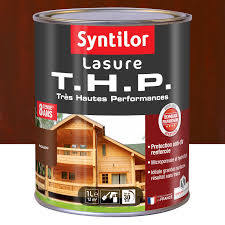 Lasure Syntilor Thp 8 Ans Acajou Exotique Satine 1 L Lasure Chene Clair Et 8 Ans
