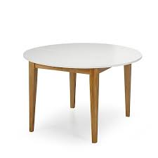 Siwa Table De Repas Ronde D120cm Avec Allonge 4 A 8 Convives Table De Repas Ronde Table Salle A Manger Table Et Chaises