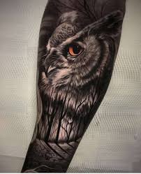 Forearm Bird Of Prey Tattoo Best Tattoo Forearm Owl Eyes 63 Ideas Forearm Tattoos Owl Eye Tattoo Owl Tattoo Design