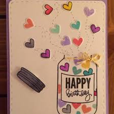 Homemade Handmade Birthday Card Ideas For Boyfriend Diy Birthday Card Ideas Hearts Fly Out Glass Creative Birthday Cards Birthday Cards For Girlfriend Grandma Birthday Card