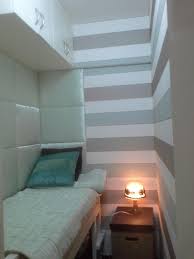 My Design Concept For Patrick S Tiny Tiny Bedroom Illusion Of Width Using Horizontal Lines Wallpa Very Small Bedroom Tiny Bedroom Tiny House Interior Design