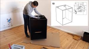Ikea Metod Unterschrank Aufbau Fur Einbauofen Spule Kuche Korpus Selbst Aufbauen Youtube