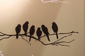 Family Birds On A Wire Tattoo Pin By Michelle Anderson On Art Tiny Bird Tattoos Bird Silhouette Bird Art