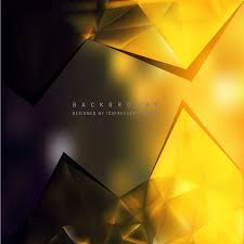 Black And Yellow Logo Background Black Yellow Triangular Background Template Background Templates Cool Backgrounds Free Vector Backgrounds