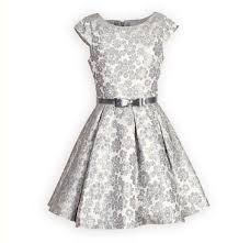 Silver Royalty Girls Swing Dress Holiday Dresses For Girls Dresses For Tweens Tween Party Dresses Girls Swing Dress
