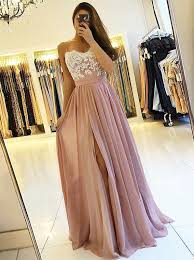 Spaghetti Straps Chiffon Prom Dress Floor Length Formal Evening Dress Wedding Guest Dress Pd00130 Prom Dresses Lace Long Bridesmaid Dresses Prom Dresses Long