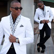 Black And White Outfit For Men Formal Dejon Marquise Black And White Outfit For Men White Party Outfit Party Outfit Men