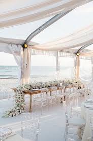 Glamorous Mexico Destination Wedding By The Beach Beach Wedding White Destination Wedding Mexico Beach Wedding Reception