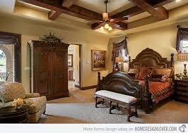 15 Extravagantly Beautiful Tuscan Style Bedrooms Home Design Lover Tuscan Style Bedrooms Old World Bedroom Mediterranean Bedroom