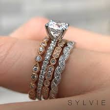 Our Monday Morning Stack Will Make You Forget That It Isn T The Weekend Anymore Let Us Vintage Engagement Rings Solitaire Engagement Ring Rose Engagement Ring