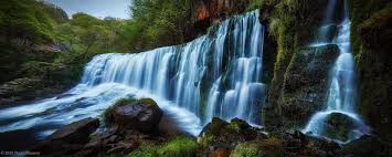 Upper Sgwd Isaf Clun Gwyn Waterfall Waterfall Brecon Brecon Beacons
