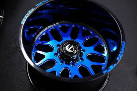 Black And Blue Wheels For Trucks Fueloffroad On Instagram Fuelforged Ff19 Finish Trans Blue W Gloss Black Barrel 22x14 Fueloffroad Fuelw Fuel Wheels Gloss Black Wheels And Tires