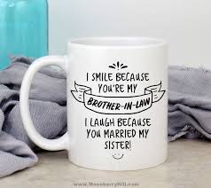 Birthday Ideas For Brother In Law Gift For Brother In Law Best Brother In Law Mug Best Etsy Funny Wedding Gifts Brother In Law Gift In Law Gifts