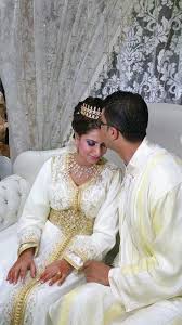 Bride And Groom In Morocco Moroccan Bride Muslim Wedding Wedding Dresses Unique
