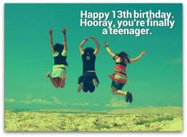 Happy Birthday Card For 13 Year Old Boy 13th Birthday Wishes Birthday Messages For 13 Year Olds 13th Birthday Wishes Happy 13th Birthday Birthday Quotes For Daughter