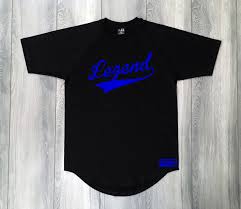 Black And Royal Blue T Shirt Legend Black Blue T Shirt Royal Blue Shirts Shirts Streetwear Tshirt