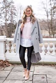 20 Cute Valentine S Day Outfits For Every Situation Be Daze Live Casual Winter Outfits Grey Coat Outfit Trendy Clothes For Women