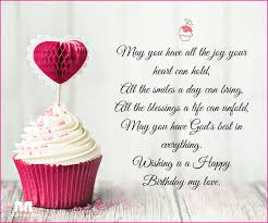 Sweetest Birthday Message For Her Happy Birthday Love Sms May You Have It All Happy Birthday Love Birthday Wishes Sms Birthday Wishes For Her