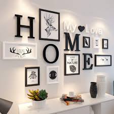 Unbekannt Dekorrahmen 9 Teile Satze Collage Bilderrahmen Set Vintage Bilderrahmen Familie Bilderrahmen Wand Bilderrahmen Wande Dekor Gerahmte Wand