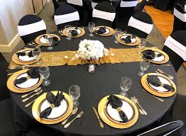 Black And Gold Party Decorations Ideas Black White And Gold Party Black And Gold Party Decorations Gold Graduation Party Black Gold Party
