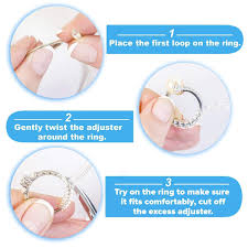 Too Big Ring Make Your Loose Rings Smaller In Seconds With Ring Size Adjuster Spiral Transparent Silicone Tightener Ring Size Adjuster Rings For Men Ring Fit
