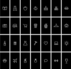 Icons Friends Instagram Highlight Cover Black Birthday Pin On Blog