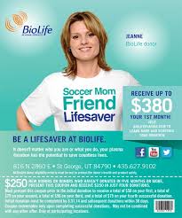Biolife New Donor Coupon September 2020 If You Have Never Donated Plasma At Biolife Before Or It Has Been More Then 5 Months Since Your Last Donation Print Out The Soccer Mom Life Savers St George