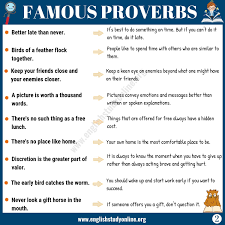 Birds Of A Feather Flock Together Meaning In Urdu 45 Famous Proverbs With Meaning For Esl Learners English Study Online Proverb With Meaning Proverbs English Proverbs