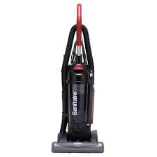 Bissell Powerforce Bagless Vacuum Cleaner Sanitaire 10 Amp 3 50 Qt Bagless Upright Vacuum Cleaner In Red Upright Vacuum Cleaner Commercial Vacuum Handheld Vacuum Cleaner