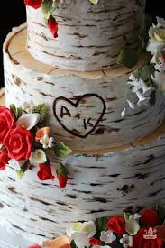 Buttercream Birch Tree Wedding Cake Birch Tree Wedding Cake Wedding Cake Tree Birch Tree Wedding Birch Tree Cakes