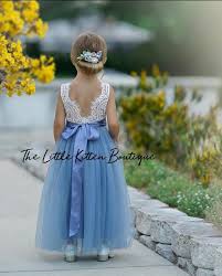 Ivory Flower Girl Dress Junior Bridesmaid Dress Lace Flower Etsy In 2020 Flower Girl Dresses Blue Flower Girl Dresses Boho Rustic Flower Girl Dress