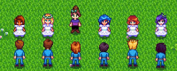 Why Don T We Get Such A Nice Dress Too And Why Do You Dance Like An Idiot Compared To The Other Bachelorettes The Flower Dance Is So Embarrassing Stardewvalley