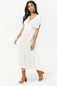 Product Name Button Front Midi Dress Category Dress Price 27 9 Midi Dress Summer Fashion White Midi Dress