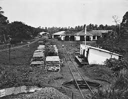 Het Station Van De Nederlandsch Indische Spoorweg Maatschappij Nis In Meester Cornelis Batavia Circa 1896 Indonesia Kereta Sejarah