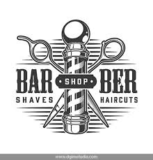 Barber Shop Pole Black And White 41 Vintage Barbershop Designs Barbershop Design Barber Shop Typographic Logo Design