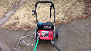 Black And Decker Electric Power Washer Troubleshooting Black Max 1 700 Psi Electric Pressure Washer Issues Youtube