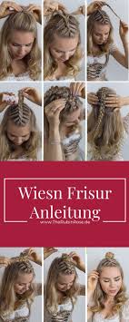 Dirndl Frisur Anleitung Fur Mittellange Haare Dirndl Frisuren Anleitung Frisuren