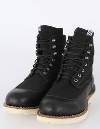 Black Boots White Sole Visvim Veritus Folk Gents Fashion Classic Boots Kicks Shoes