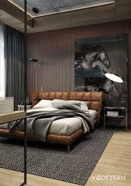 Residence In Tbilisi By Yodezeen Designs Homeadore Luxurious Bedrooms Men S Bedroom Design Leather Bedroom
