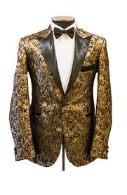 Black And Gold Jacket Cabaret Vintage 1950s Inspired Black And Gold Brocade Jacket 595 00 Www Cabaretvintag Black And Gold Jacket Gold Tuxedo Jacket Prom Suits