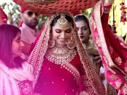 Deepika Padukone Wedding Dress Sabyasachi Lehenga Bridal Sabyasachi Bridal Indian Bridal Dress